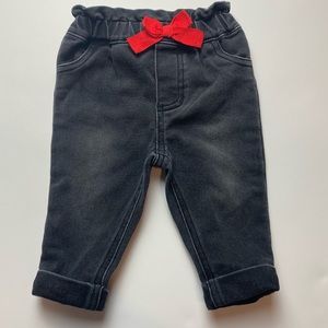 🌟First Impressions Baby Girls Black Jeans🌟